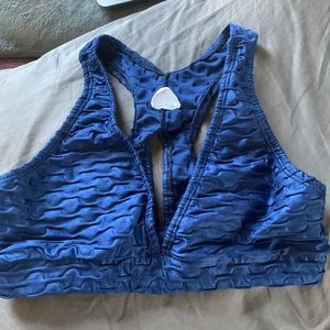 Chrome Deep V Top (Cobalt) Booty by Brabants
